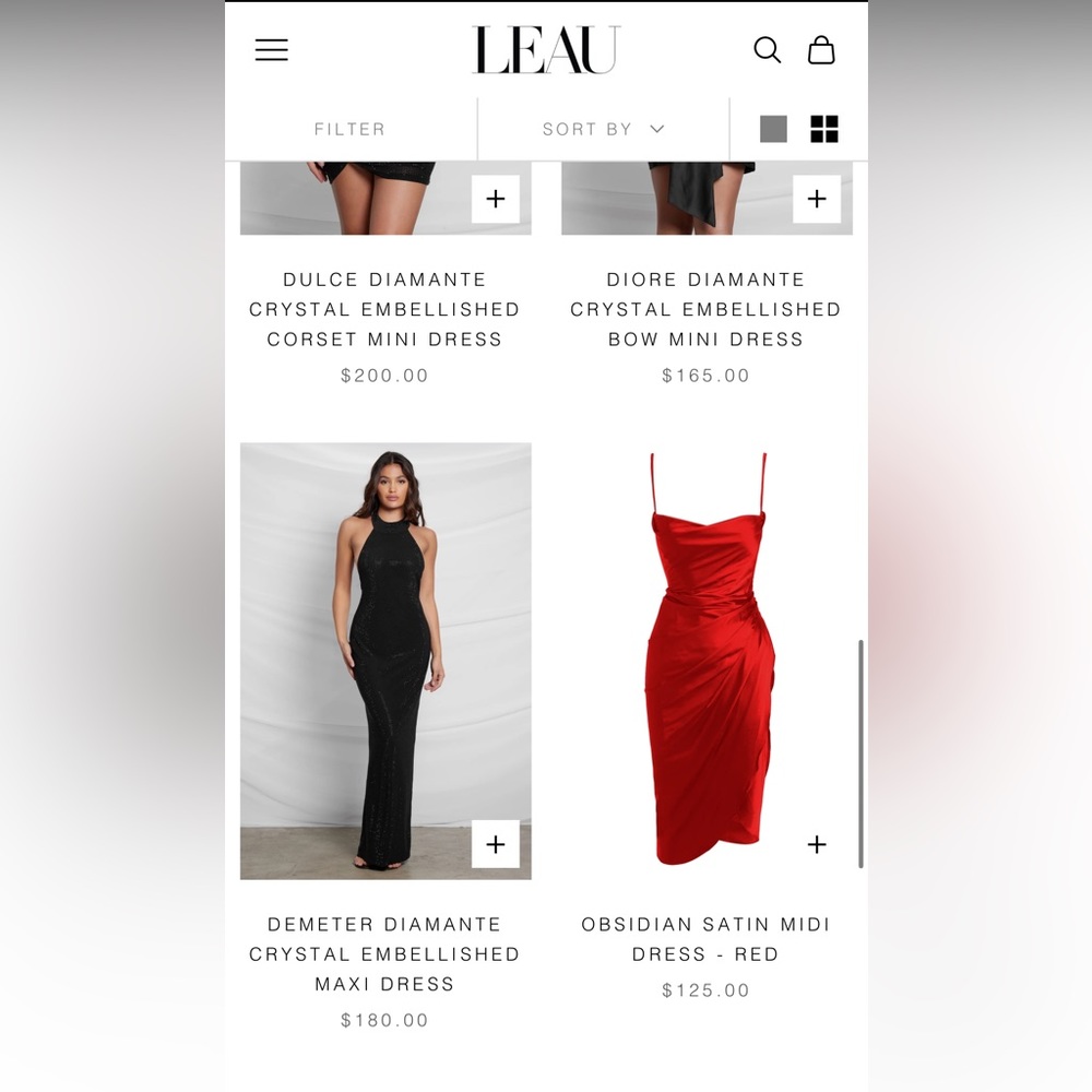 FINAL SALE✨

LEAU satin dress ✨